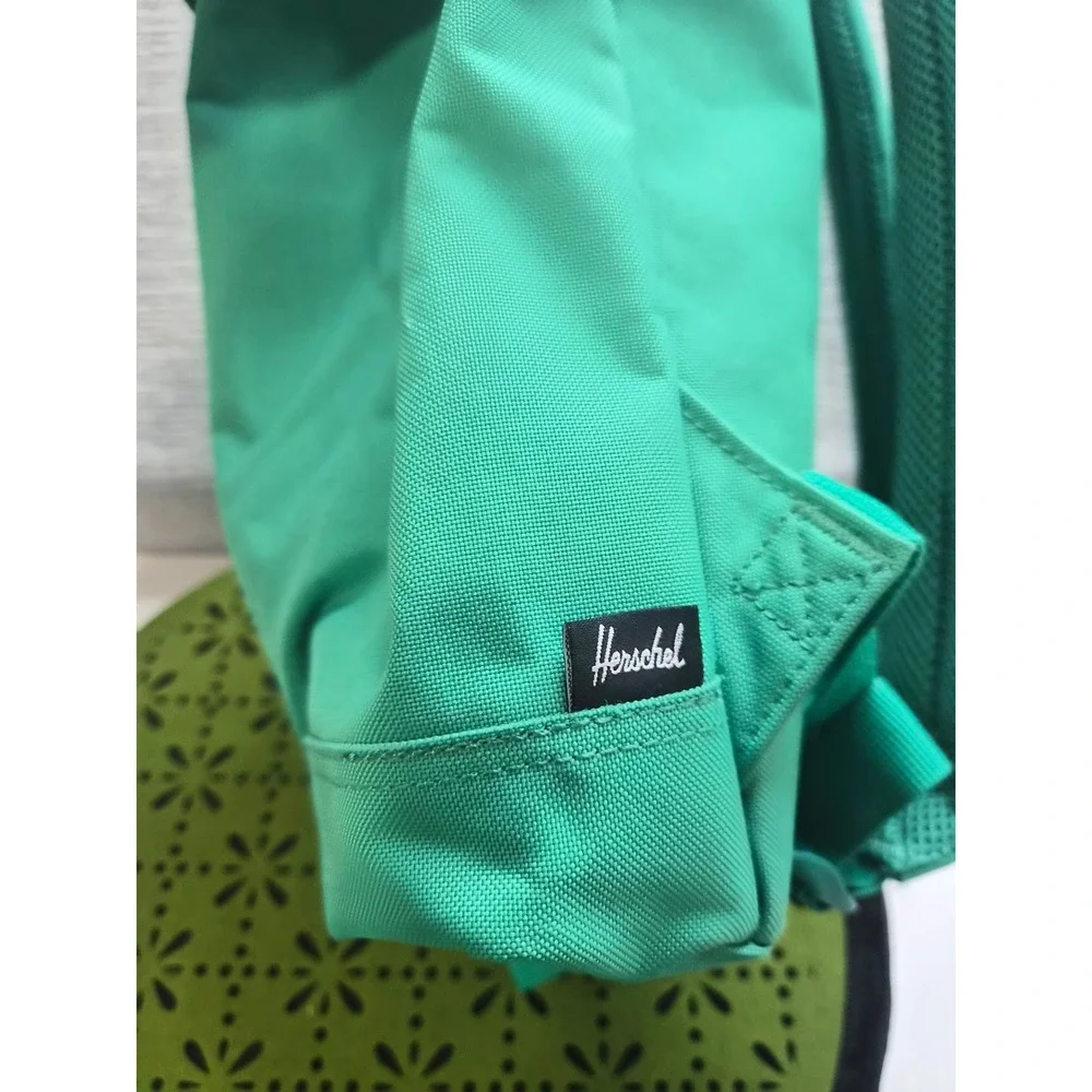 Herschel Supply Co. Trade Mark Drawstring Backpack Women Green Adjustable Straps